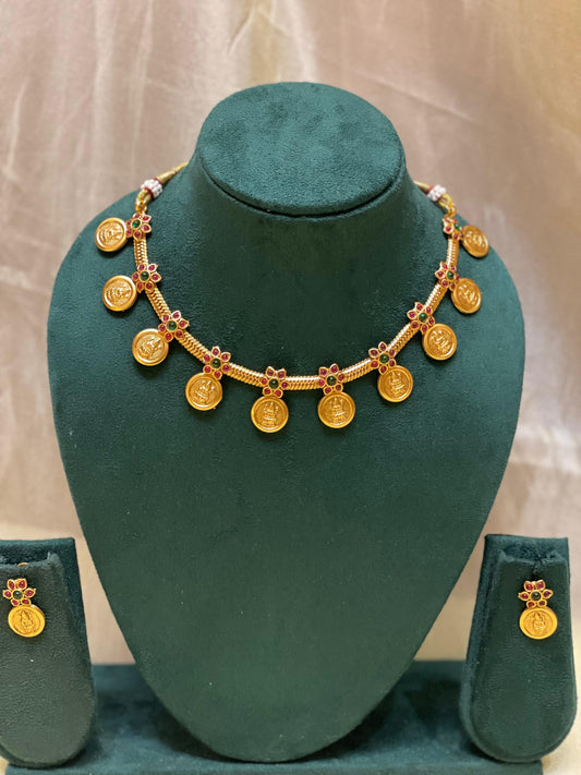 Gold Coin Jewelry Set-CH006(01)