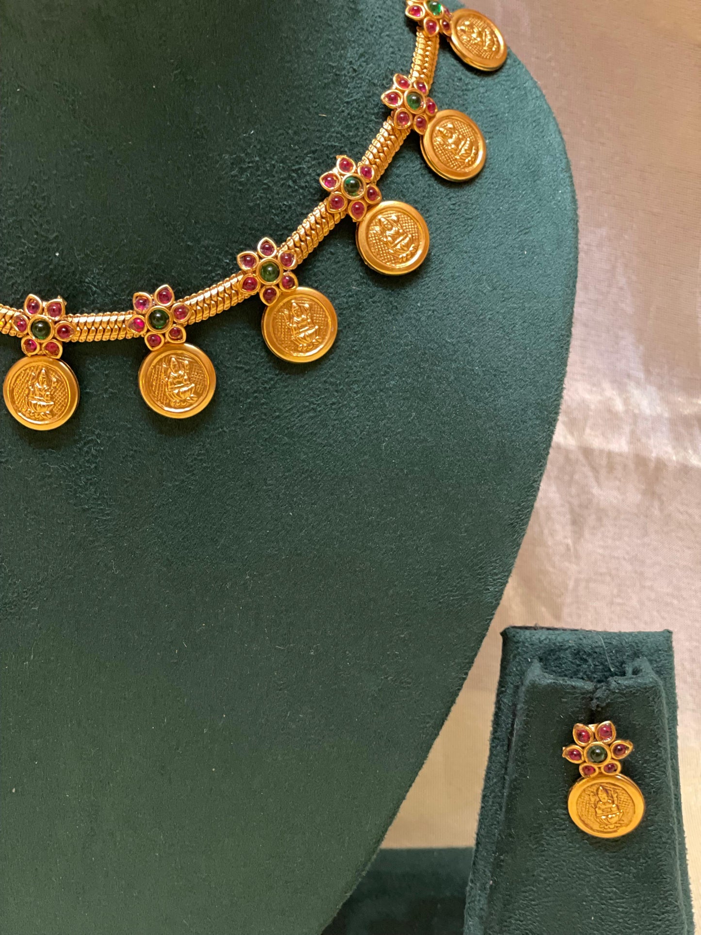 Gold Coin Jewelry Set-CH006(01)
