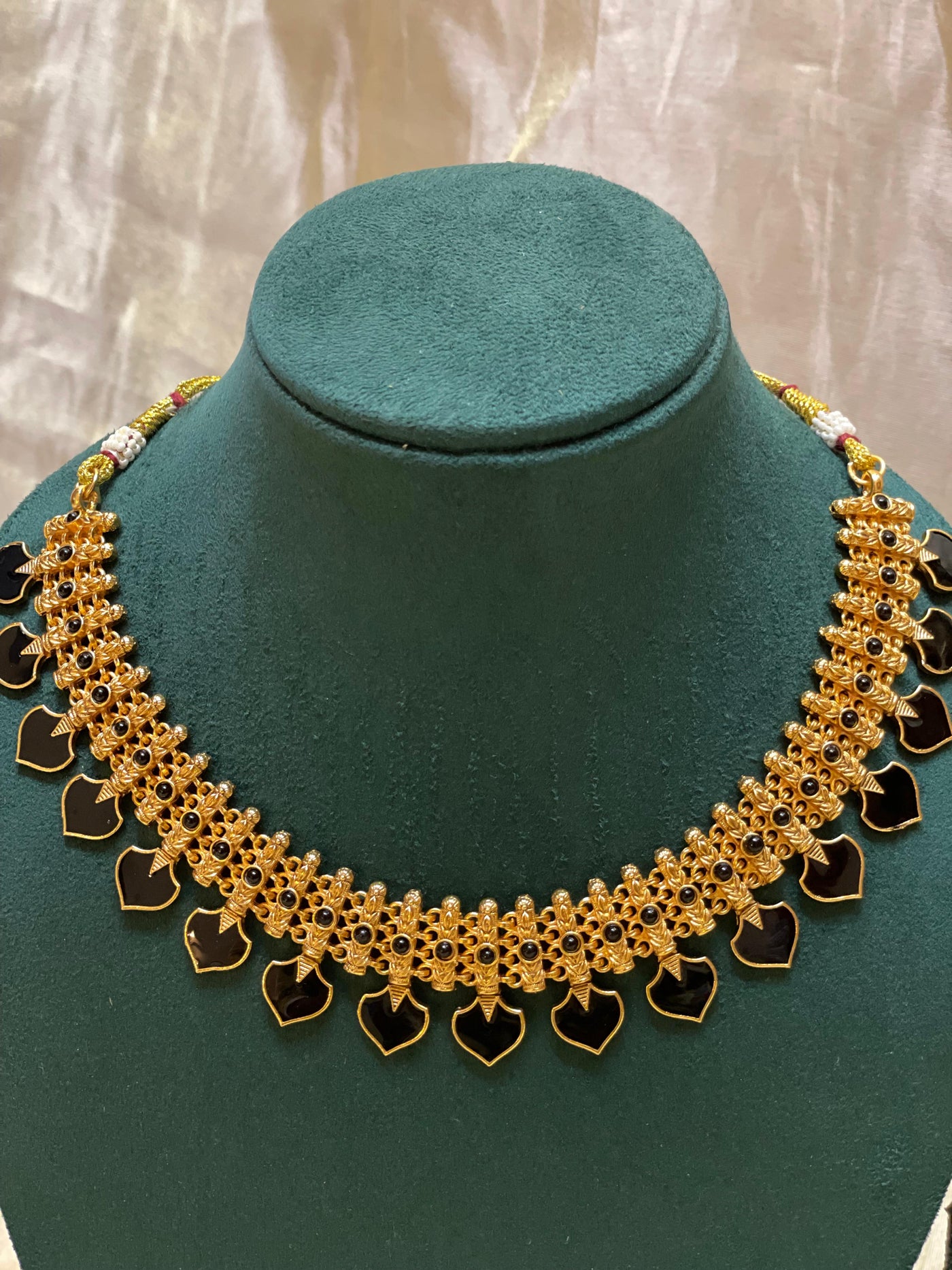 Leaf Necklace Set-N017(01)