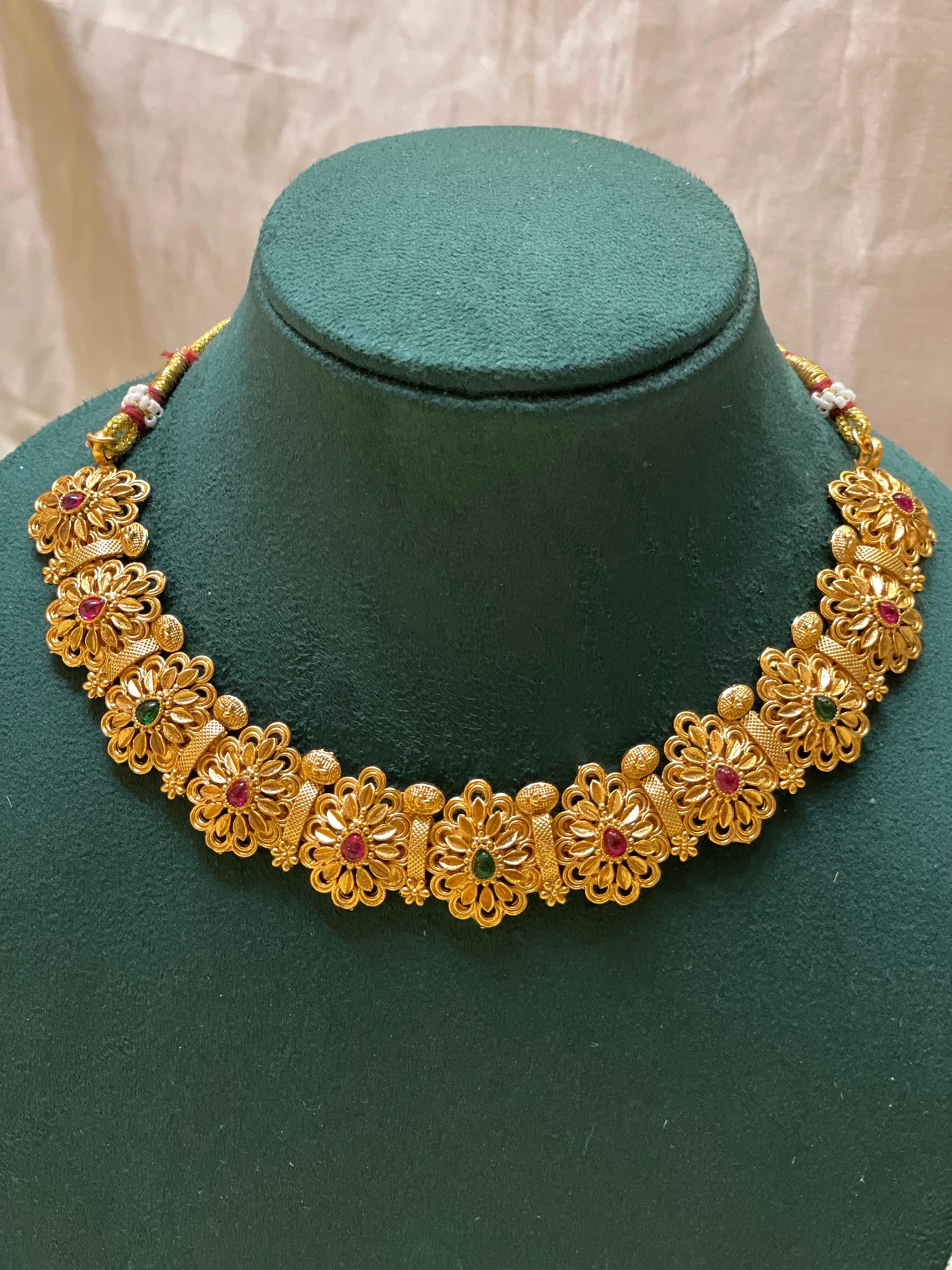 Blooming Grace Gold Necklace-CH010(02)