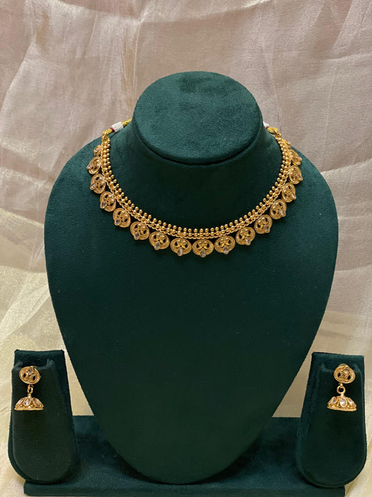 Antique Gold Filigree-CH020(01)