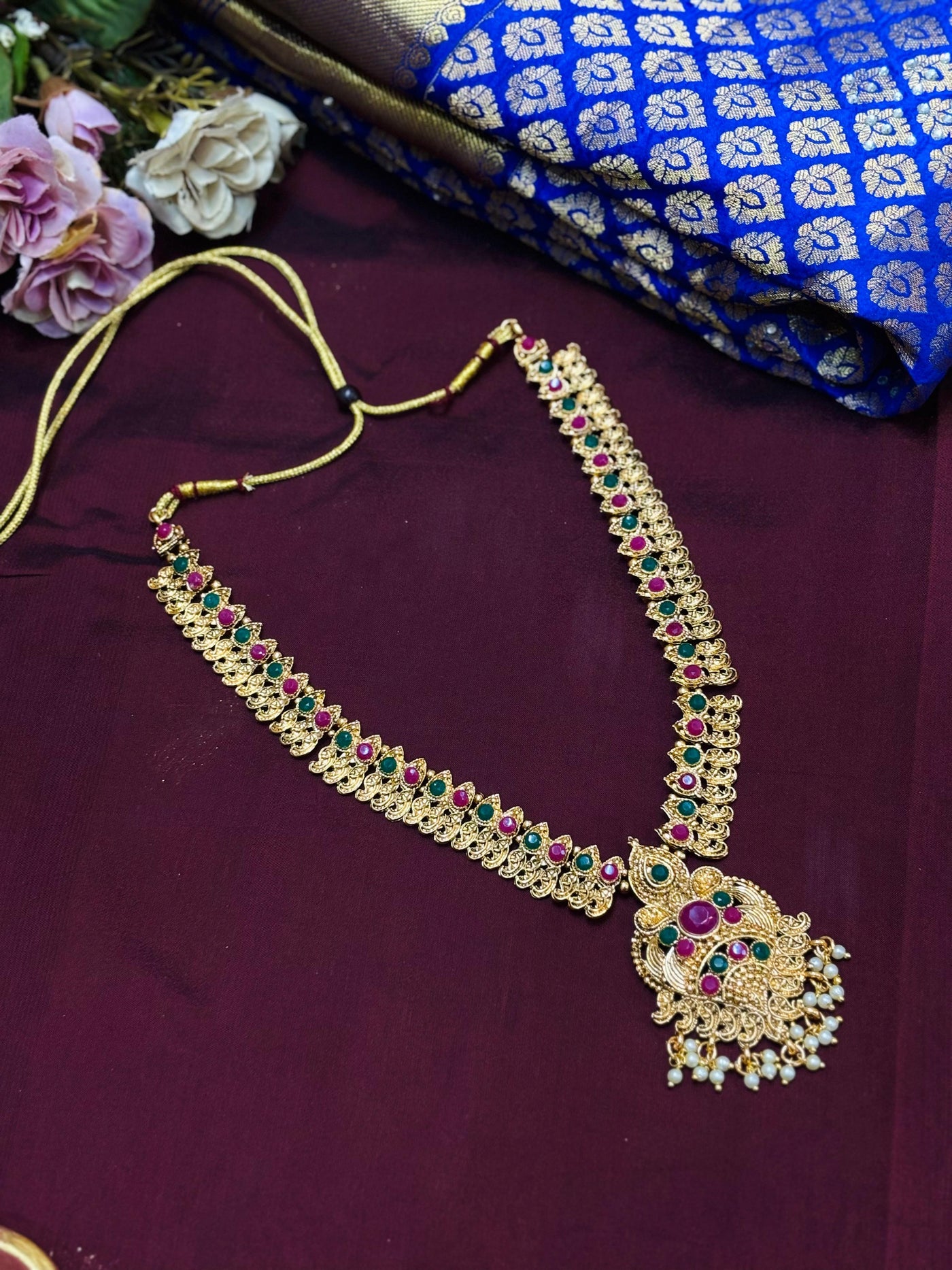 Temple Grace Bridal Necklace Set -BR009