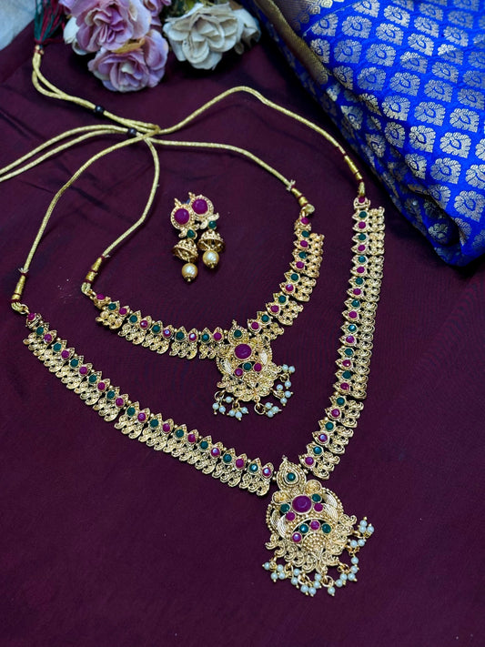 Temple Grace Bridal Necklace Set -BR009