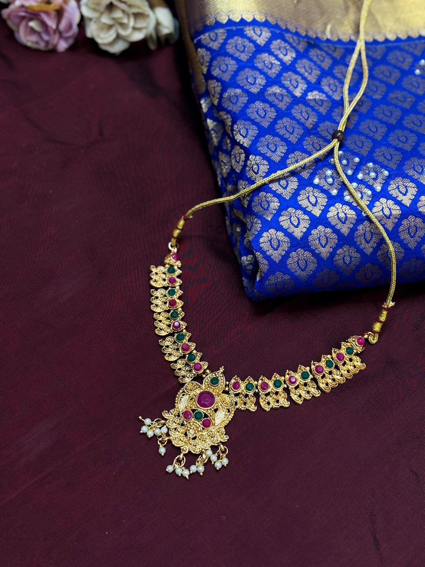 Temple Grace Bridal Necklace Set -BR009