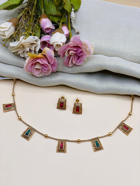 Meera Antique Charm Set